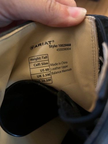 Ariat Kinsley Dress Boots Tall Slim