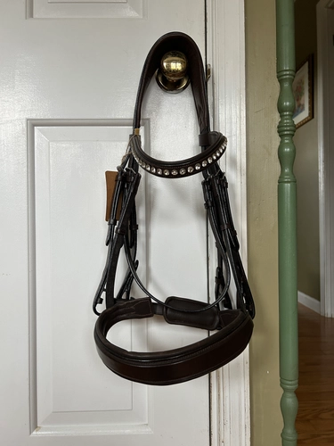 XFull Blackjack Bling Double Bridle