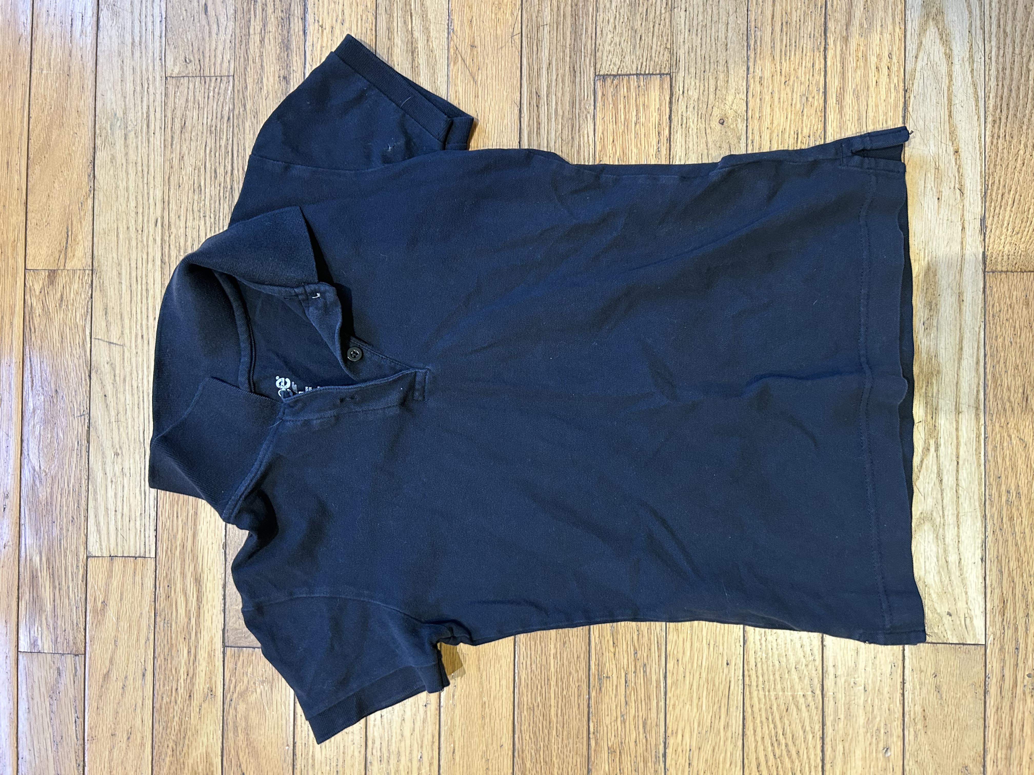 Small Black Lee's Polo Shirt