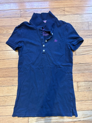 Medium Navy Aeropostale Polo Shirt