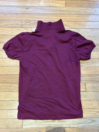 Large Burgundy Jerzees Polo Shirt