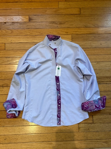 34 Blue R.H.C. Equestrian Show Shirt