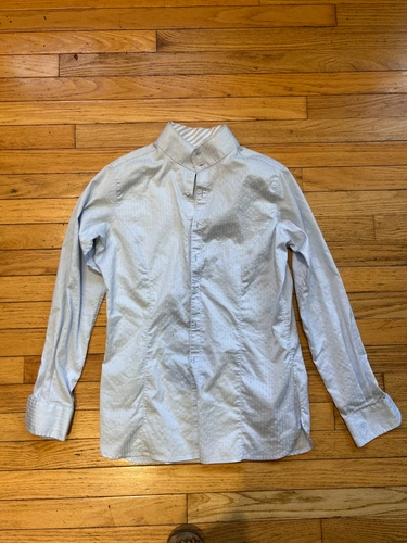 34 Blue Ariat Pro Series Show Shirt 