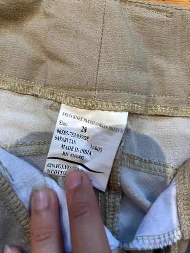 28 Tan Tuffrider Breeches