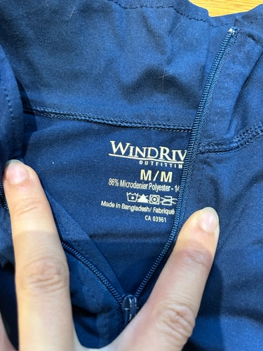 Medium Navy Wind River Shirt