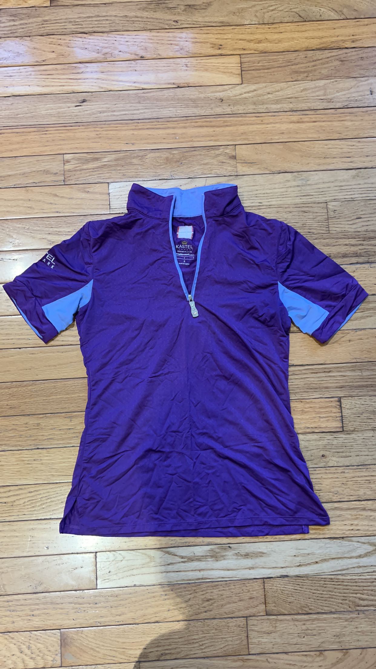 Small Purple Bling Kastel Denmark Shirt