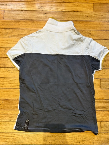 Medium White/Grey Horseware Polo Shirt
