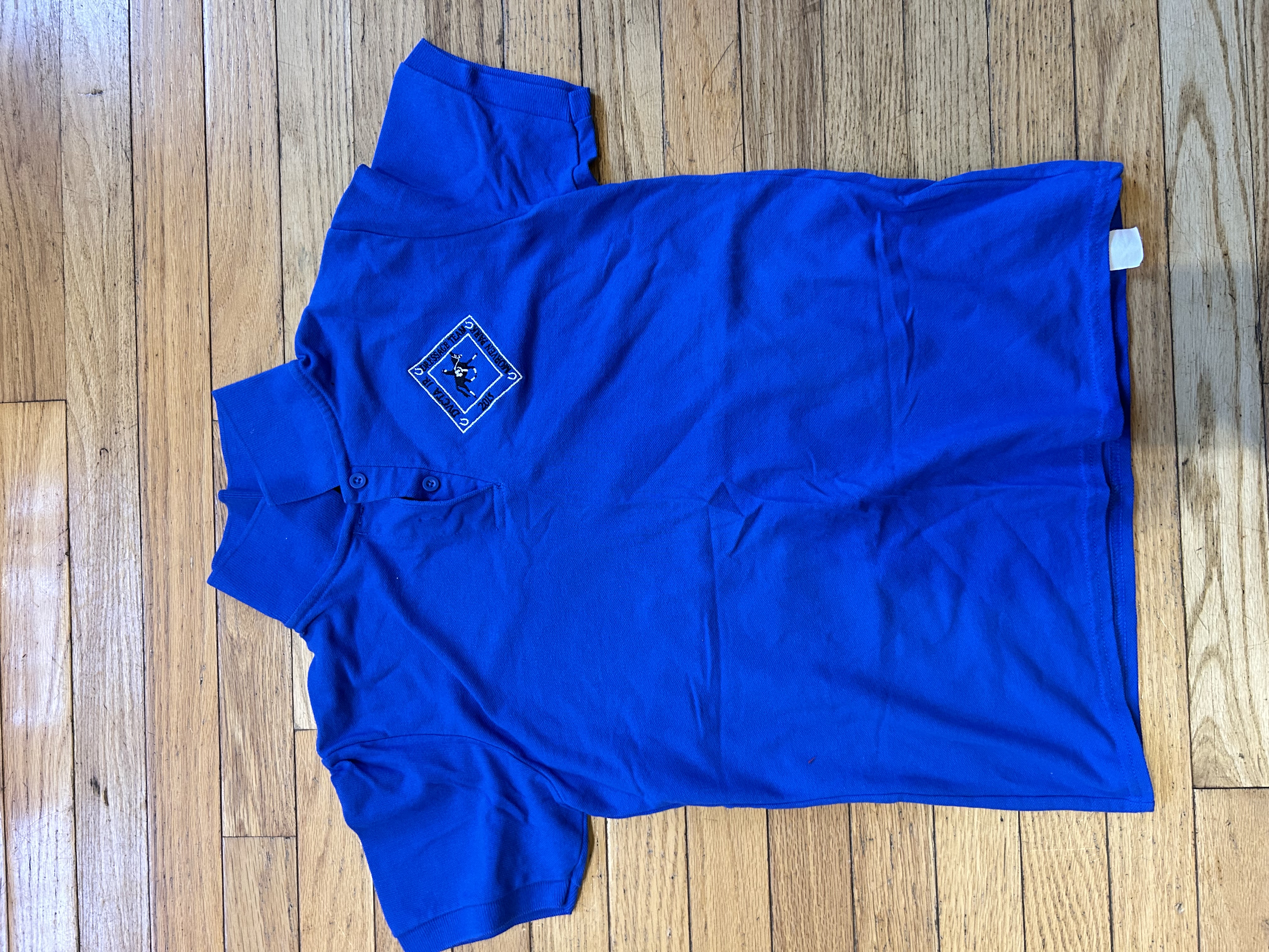 Medium Blue Polo Shirt