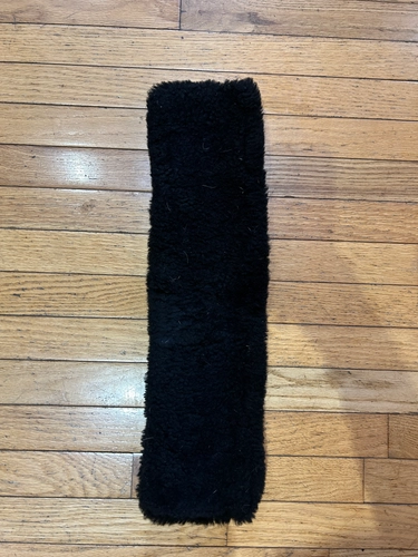24" Sheepskin Girth Cover