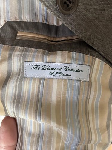 12 RJ Classic Diamond Show Coat