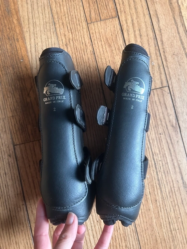 2 Grand Prix Open Front Boots