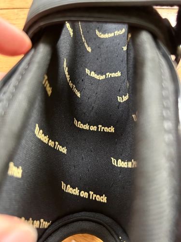 Large Black Air Flow Back On Track Boots