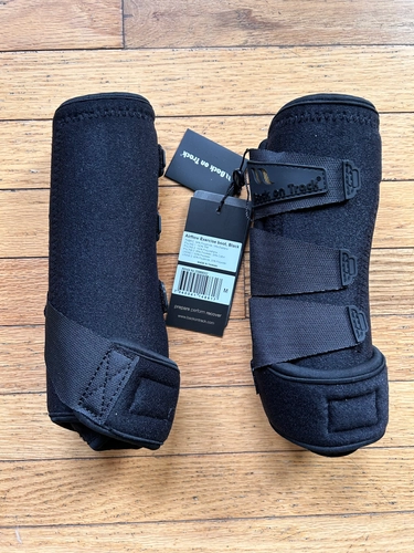 Medium Black SMB Style Back On Track Boots