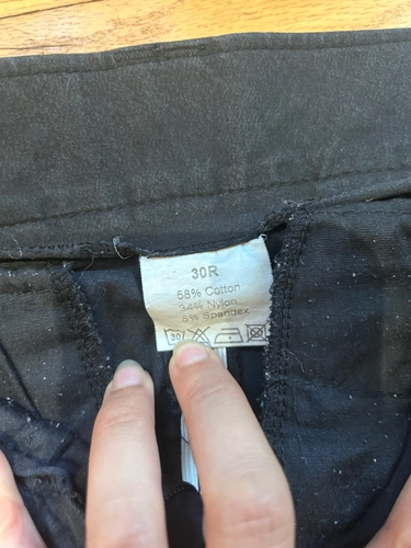 30R Black Horze Breeches