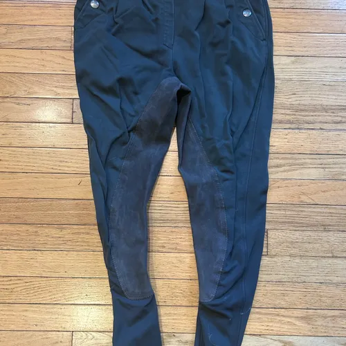 28 Grey Euro Star Breeches