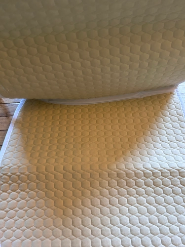 Large White Mattes Dressage Pad