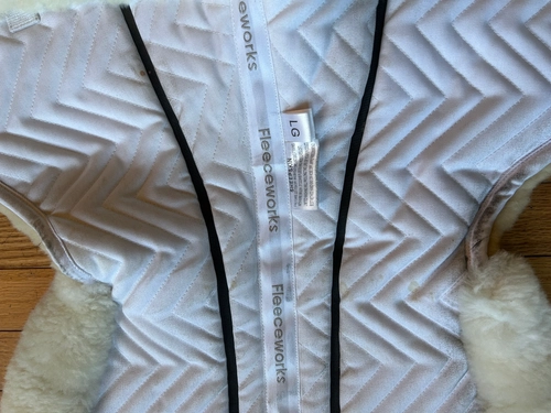 Large Fleeceworks Dressage Half Pad