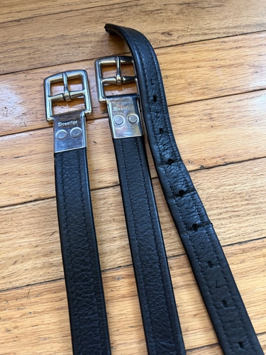 48" Black Prestige Leathers