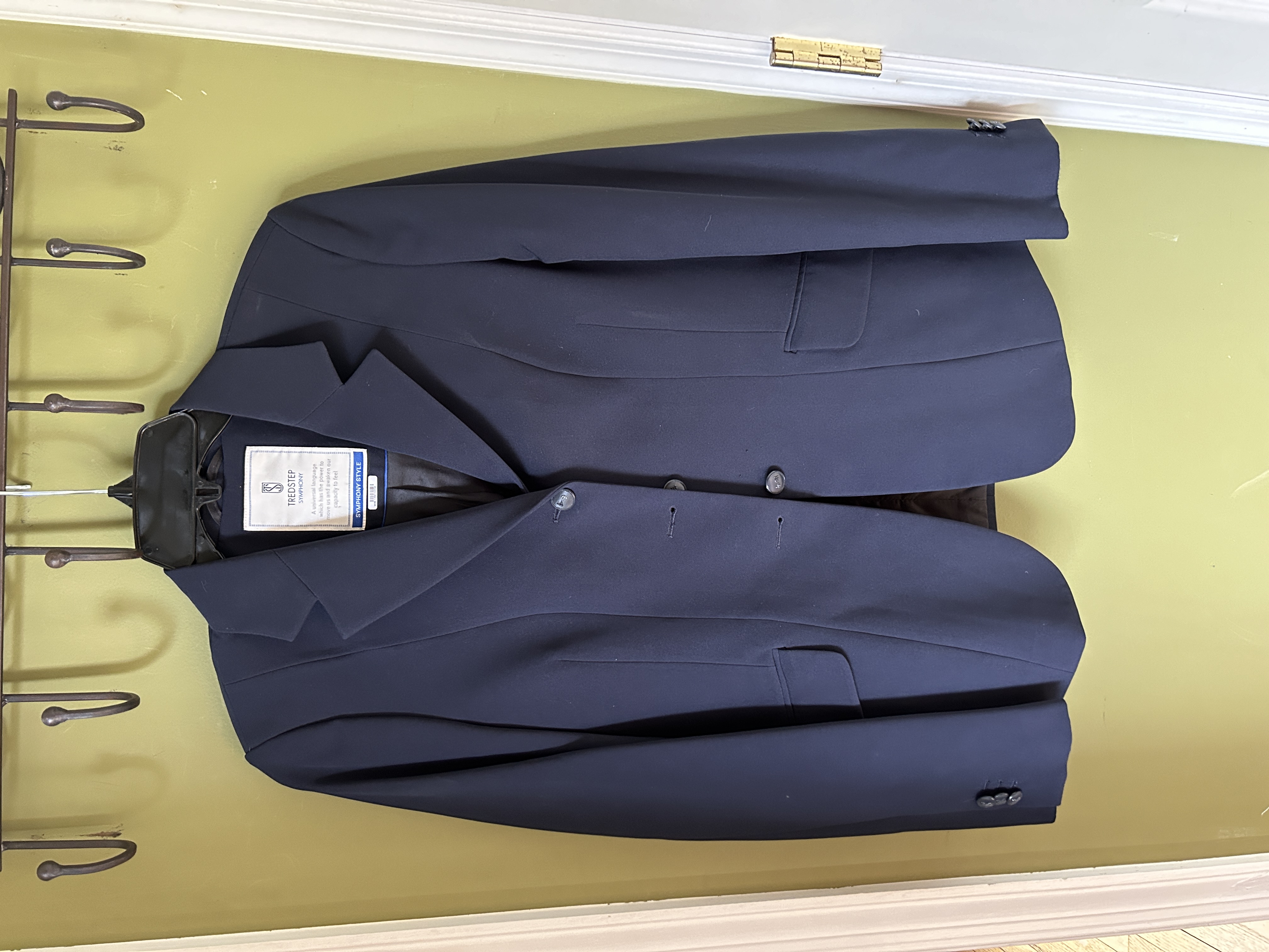 8R Navy RJ Classic Show Coat