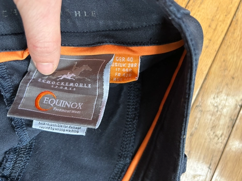 28R Blue Schockemohle Libra Breeches