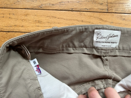 30 Tan Tailored Sportsman Breeches