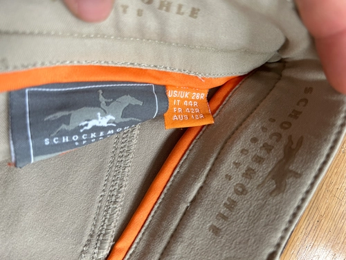 28R Tan Schockomole Breeches