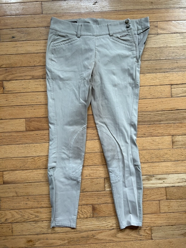 30R Grey/Black Ariat Pro Triumph Breeches