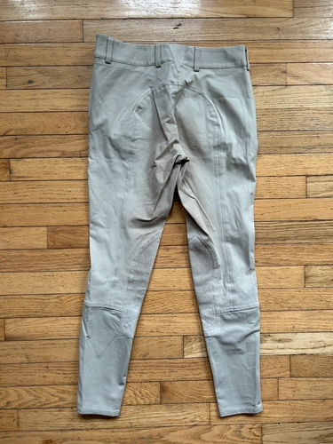 30R Grey/Black Ariat Pro Triumph Breeches