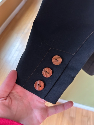 8/10 Tall Brown/Black Winston Custom Coat