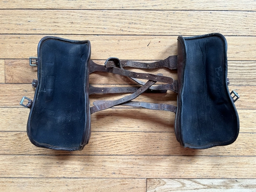 Medium Brown Dover Leather Open Front Boots