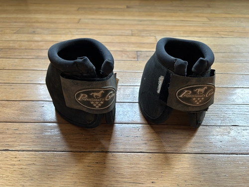 XXL Black Pro Choice No Turn Bell Boots