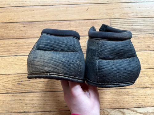 XXL Black Pro Choice No Turn Bell Boots