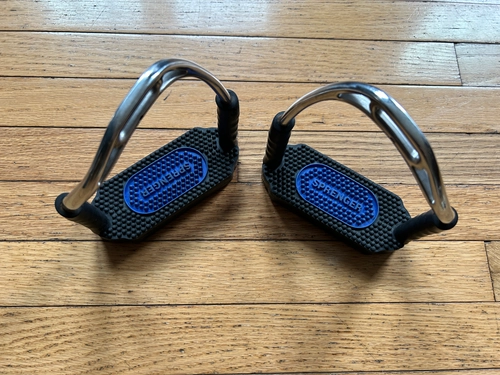 5 1/4 Herm Sprenger Bow Balance Stirrup Irons