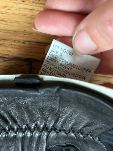 Small New RJ Classics Leather Gloves