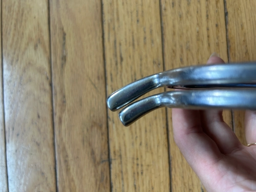 1" Curved Flat Tip Spurs