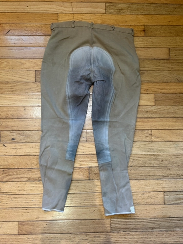 Large Tan Maringo Full Seat Breeches