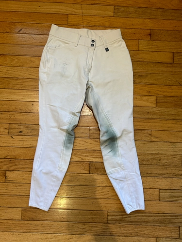 30R White Romfh Sarafina Full Seat Breeches