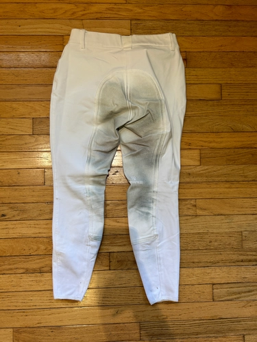 30R White Romfh Sarafina Full Seat Breeches