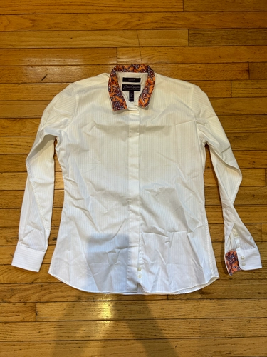 38 White Essex Performance Show Shirt