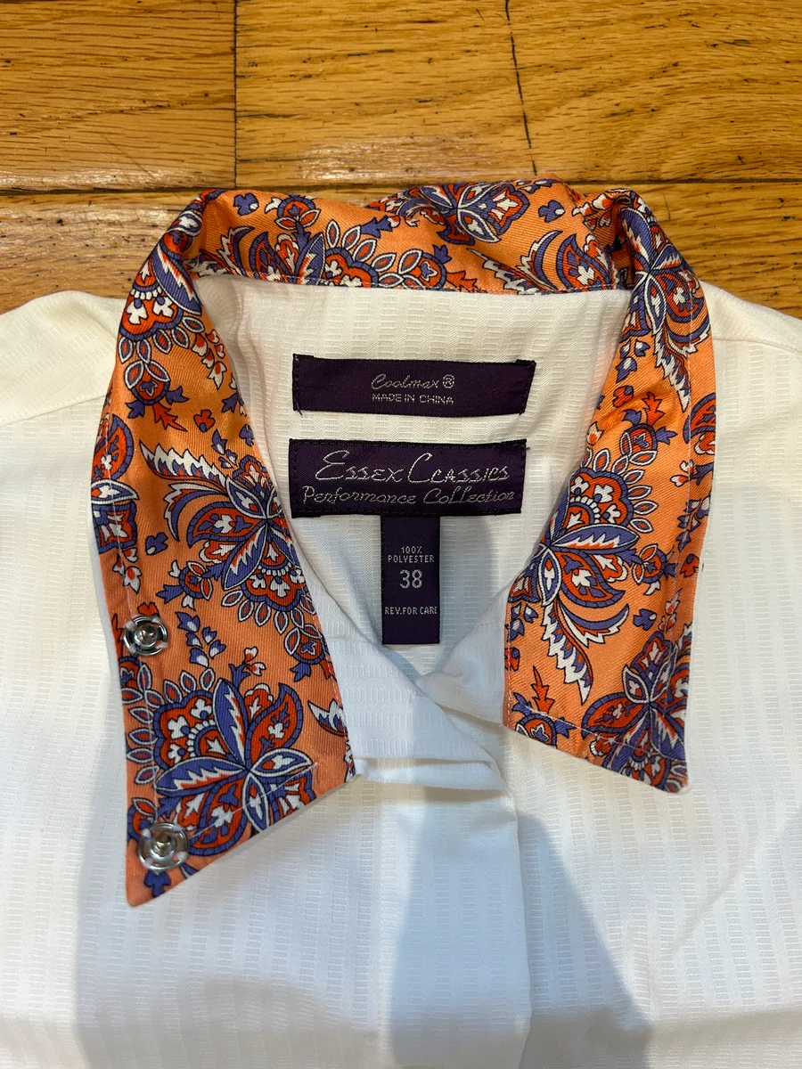 38 White Essex Performance Show Shirt