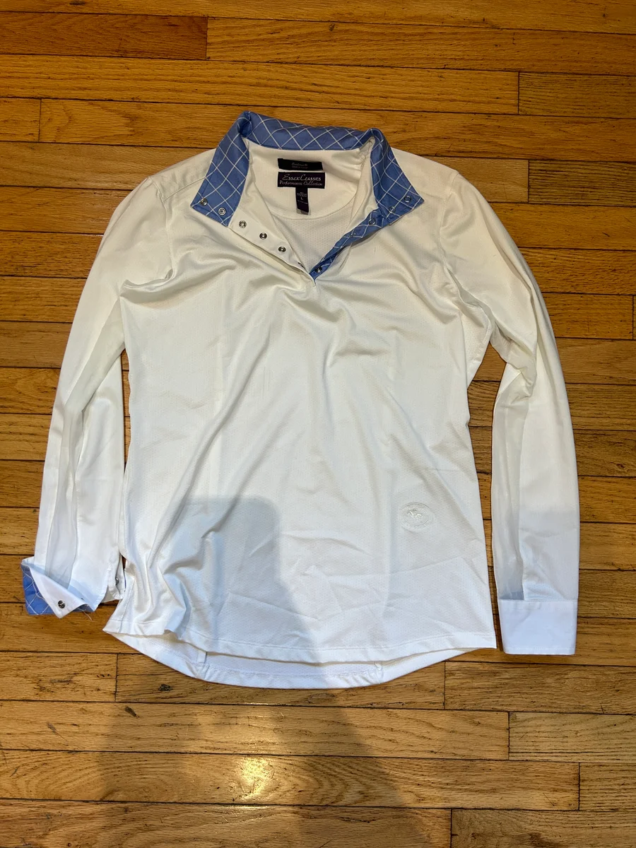 Large White Essex Classic Show Shirt