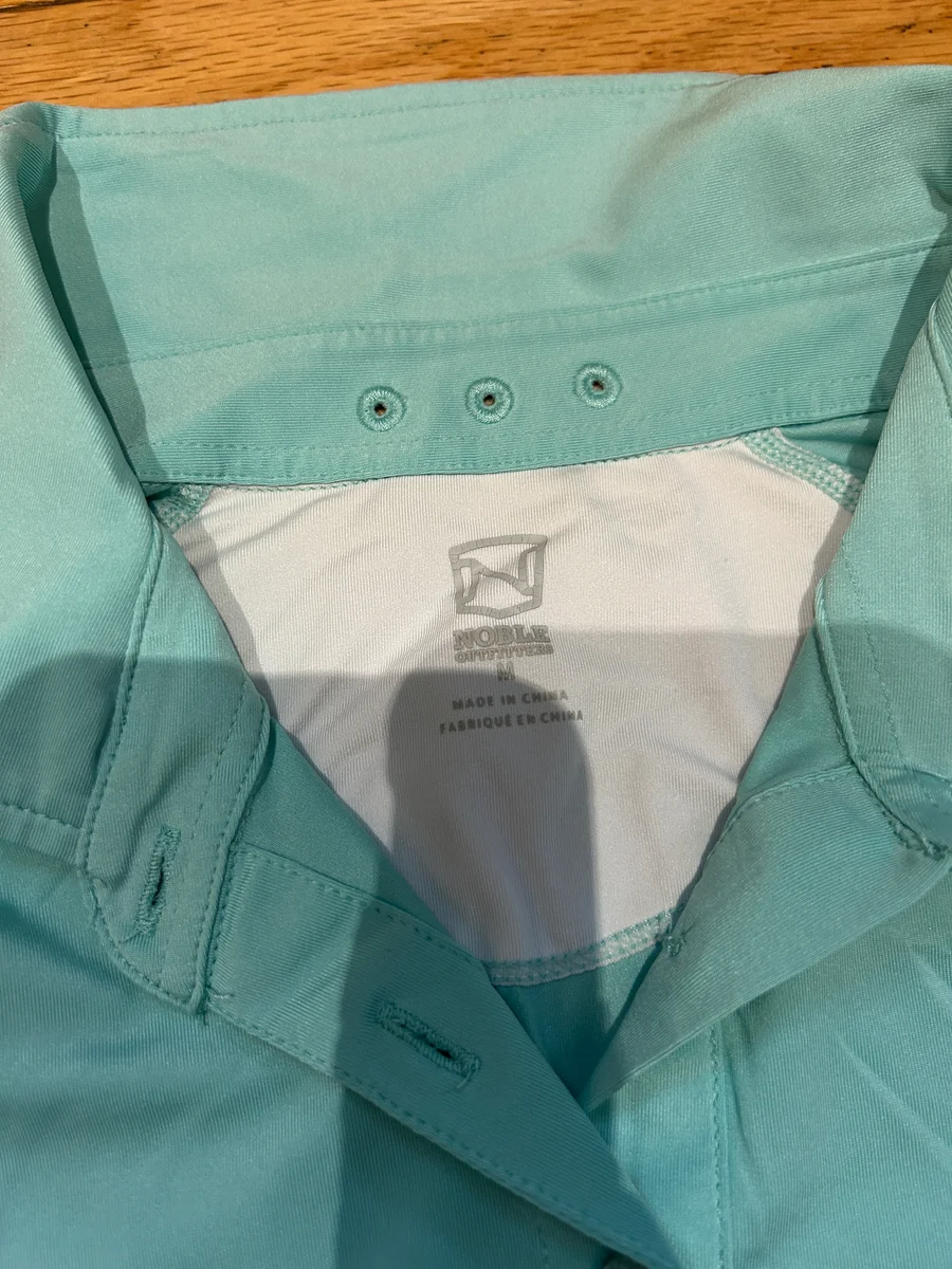 Medium Turquoise Noble Outfitters Polo