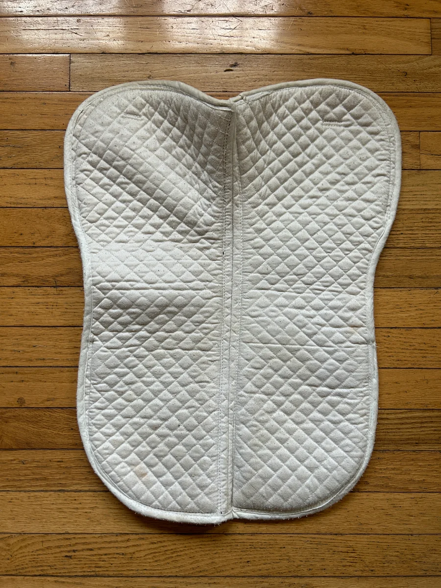 Large White Thinline Trifecta Half pad