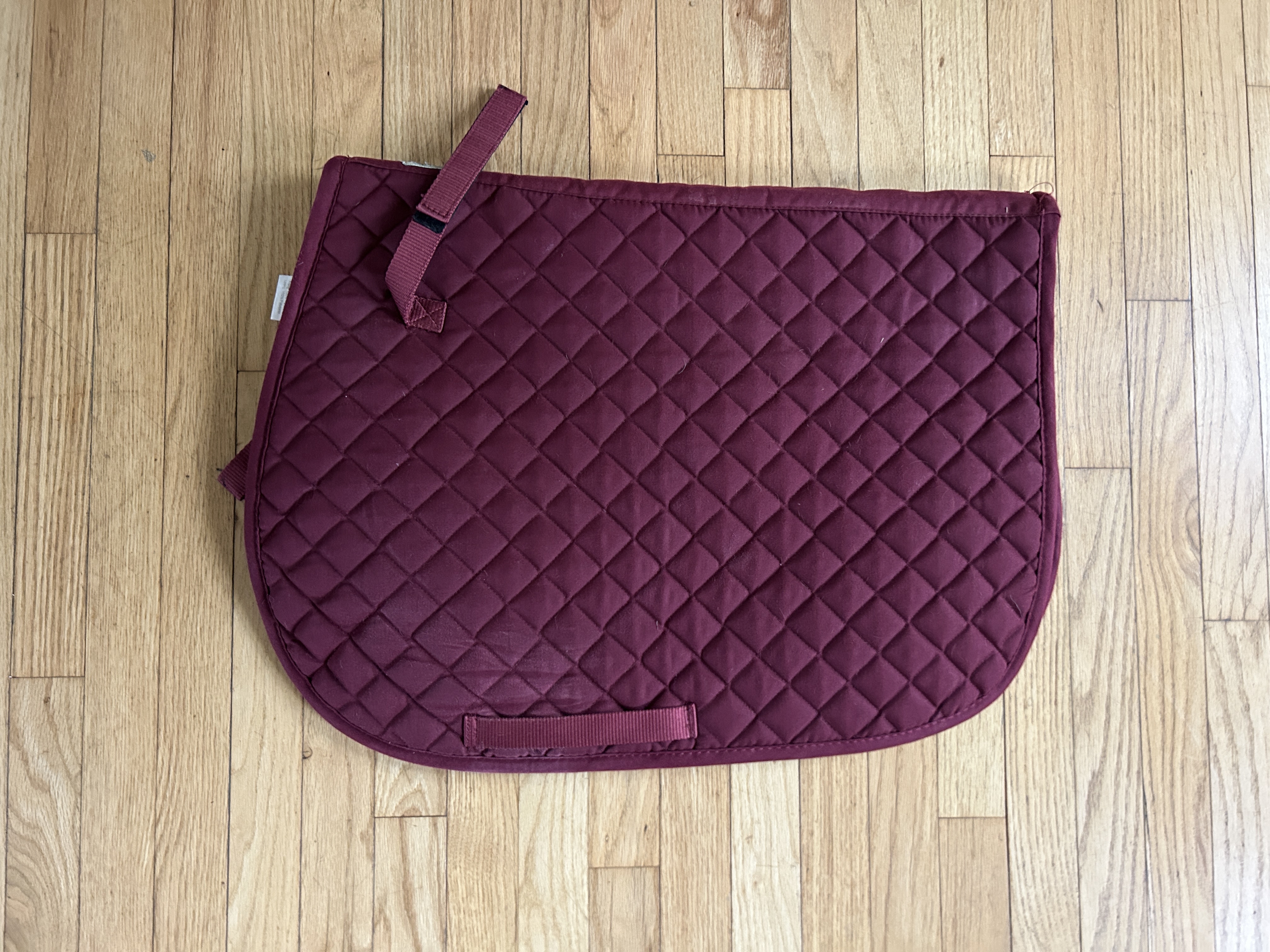 Burgundy Dover Saddlery Jump Pad