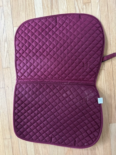 Burgundy Dover Saddlery Jump Pad