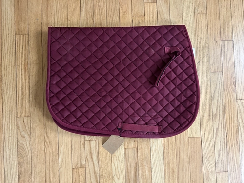 Burgundy Dover Saddlery Jump Pad