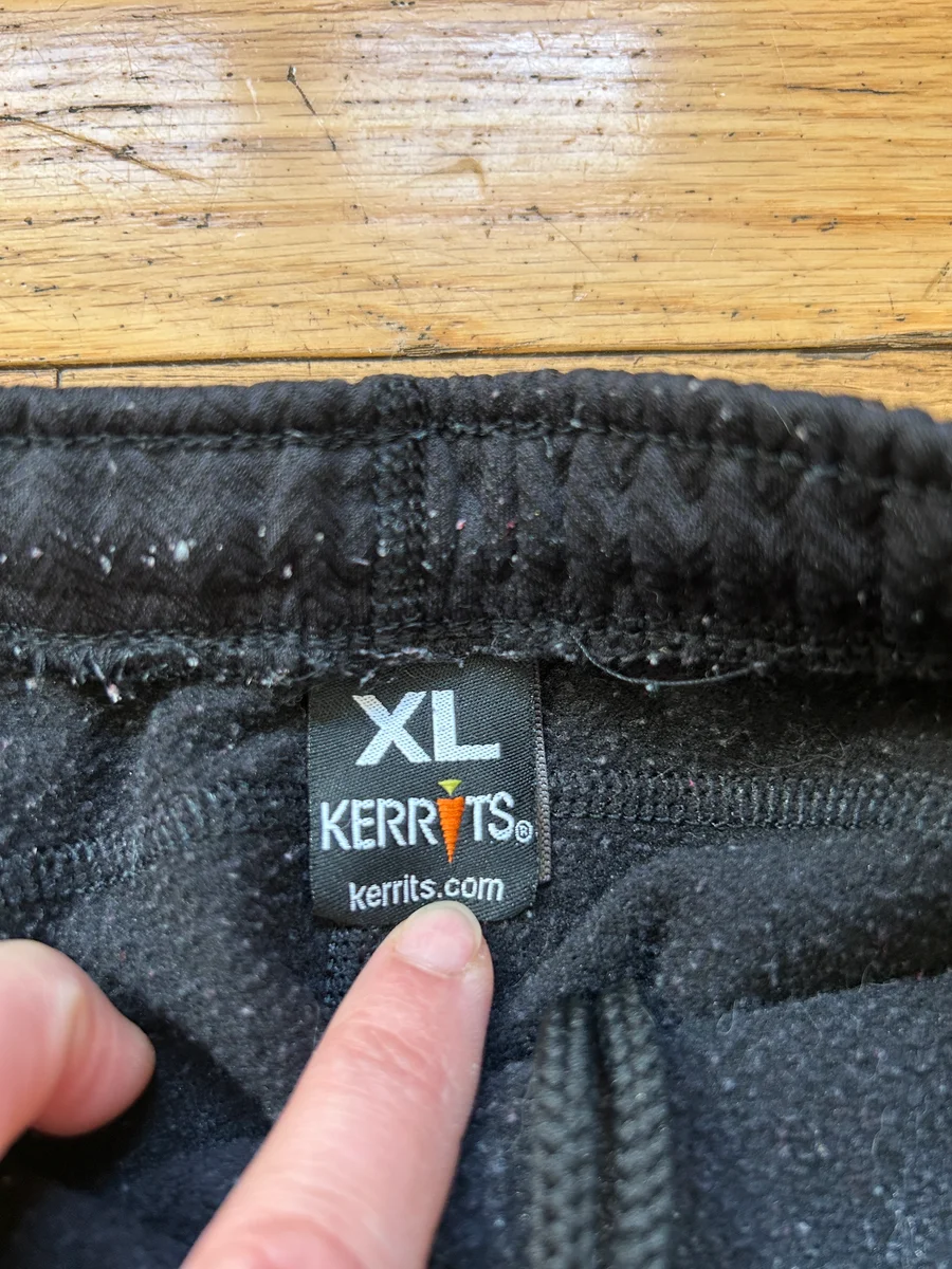 XL Black Kerrits Fleece Lined Kids Tights