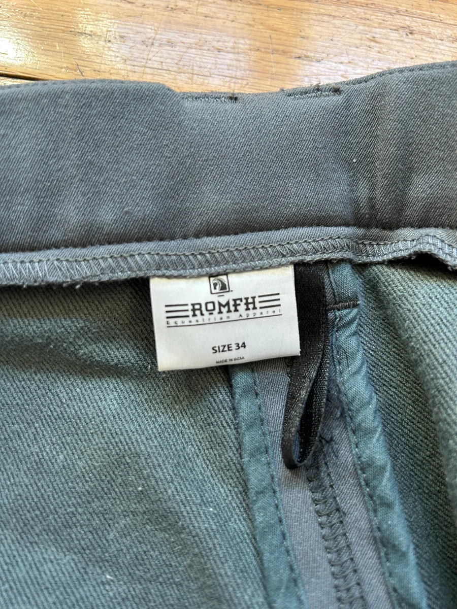 34 Grey Romfh Breeches
