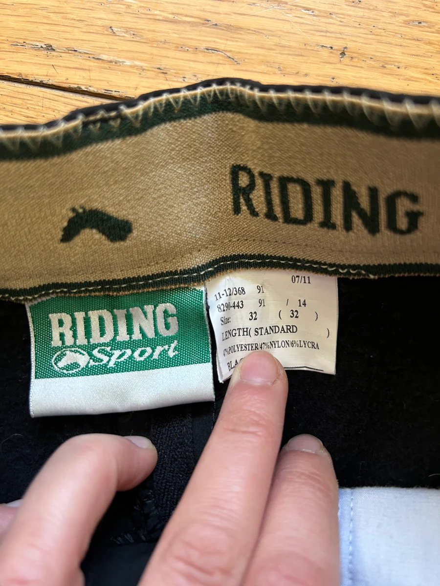 32 Navy Riding Sport Breeches