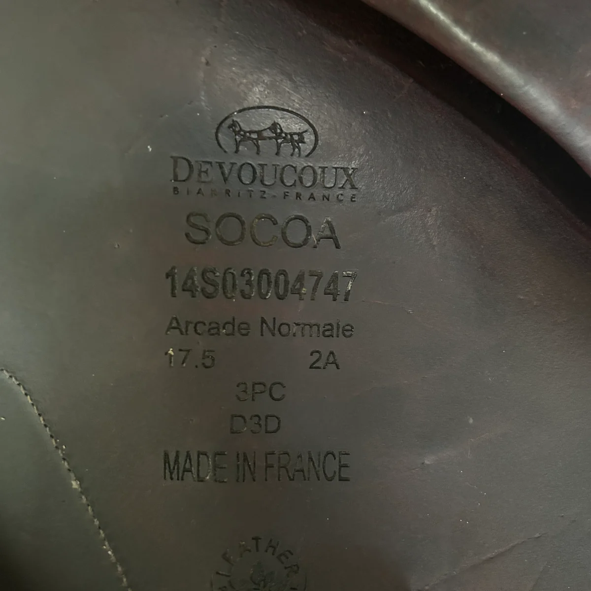 17.5" Devoucoux Socoa